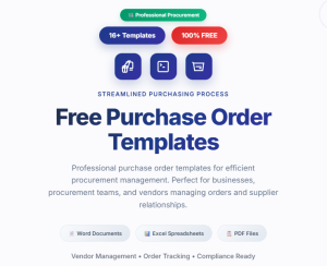 Issue Purchase Order 16+ Free Purchase Order Templates in (Word, Excel and PDF) - Learn ...