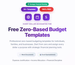 32+ Free Zero-Based Budget Templates (Word and Excel) - Learn Management