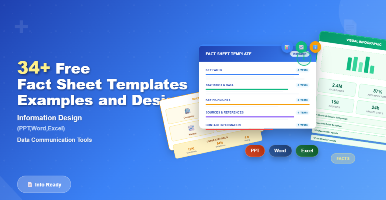 34+ Free Fact Sheet Templates, Examples and Designs (PPT,Word,Excel ...