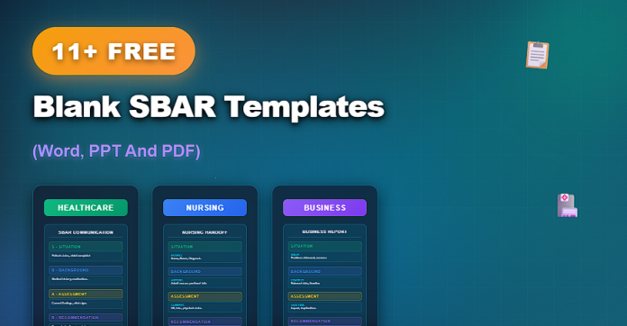 Free blank SBAR templates in Word, PPT, and PDF for healthcare communication