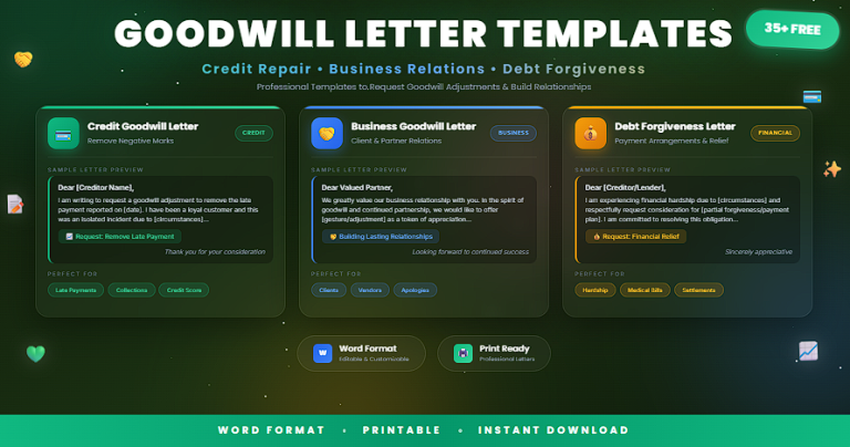35+ Free Goodwill Letter Templates In (Word) - Learn Management